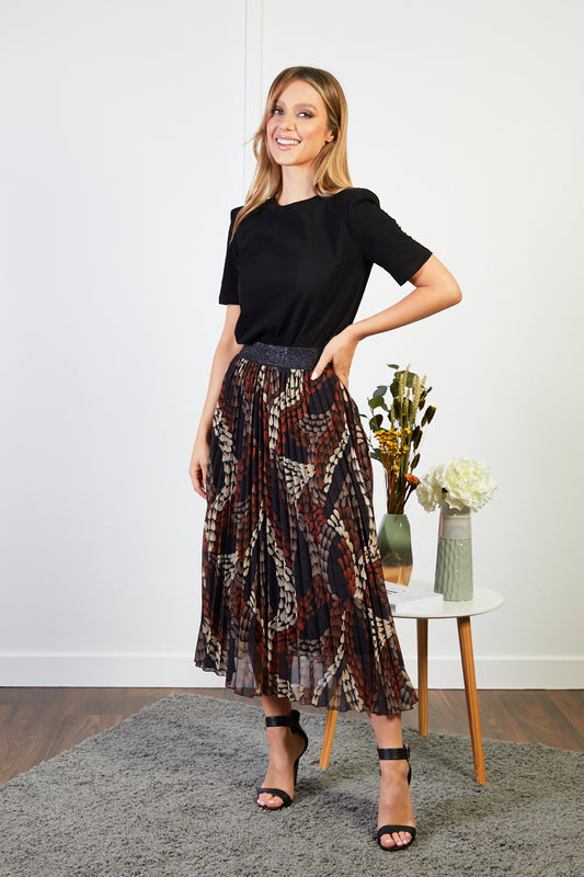 Isabella Printed Skirt